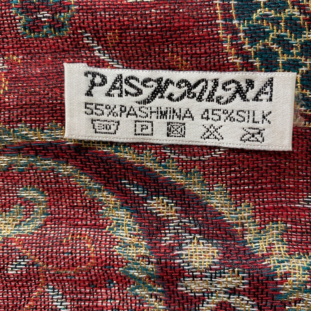 Pashmina Silk LAdies  Lightweight and sheer Scarf - Picture 3 of 4